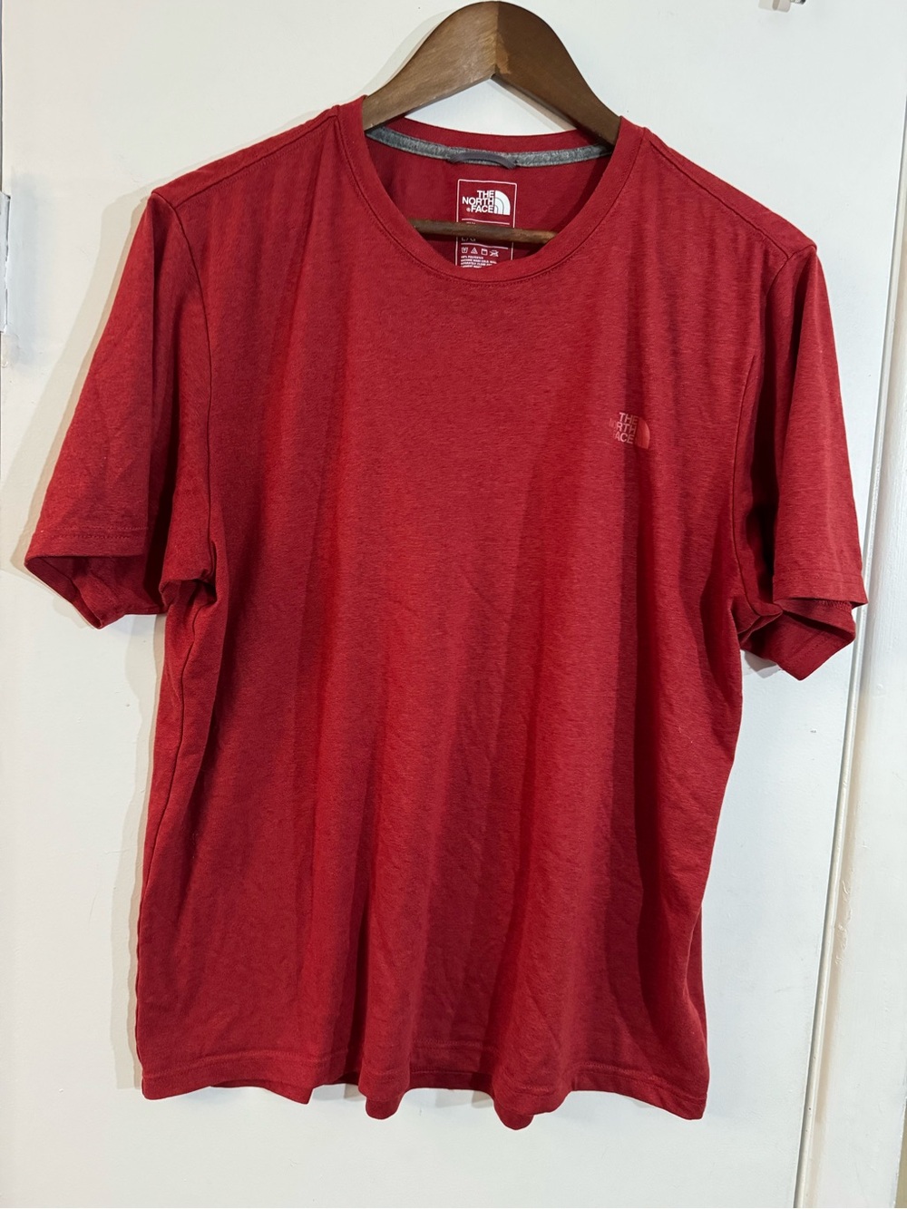 The North Face Men’s Red Short-Sleeve Crew Tee